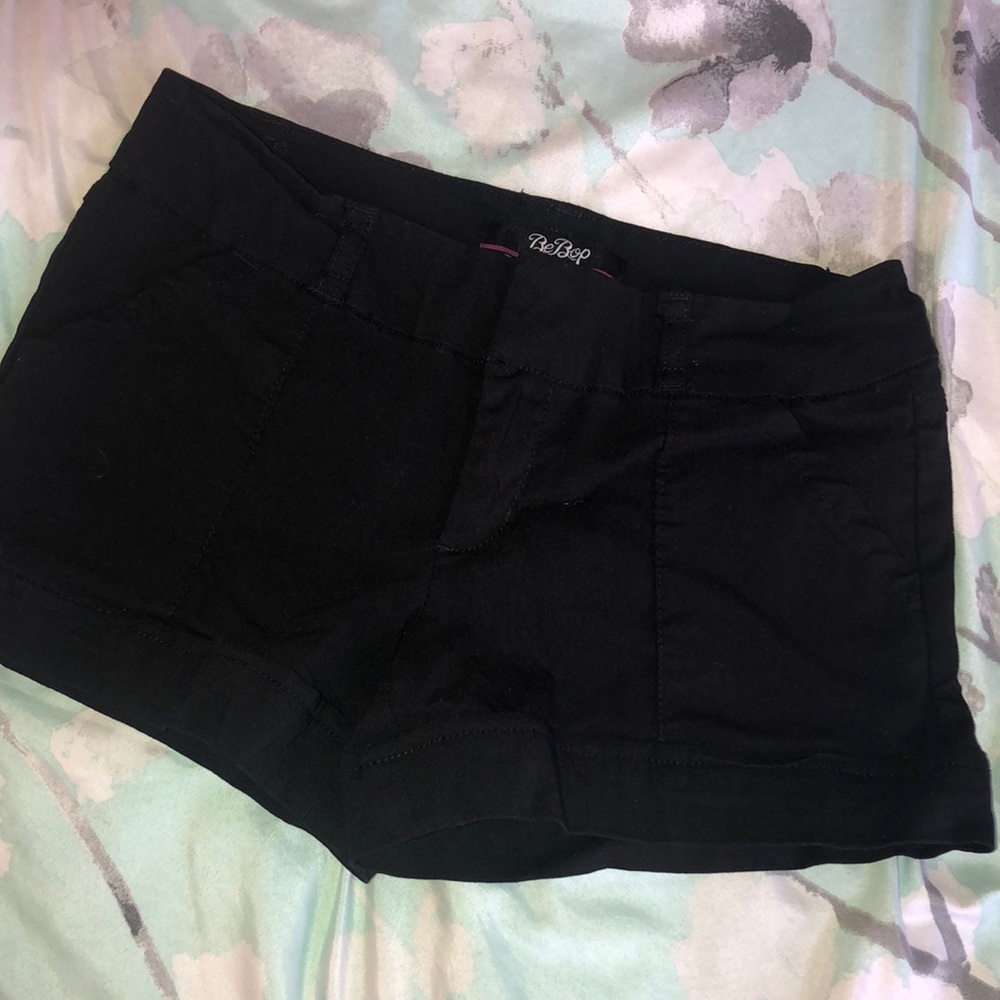 Stretchy Black Shorts